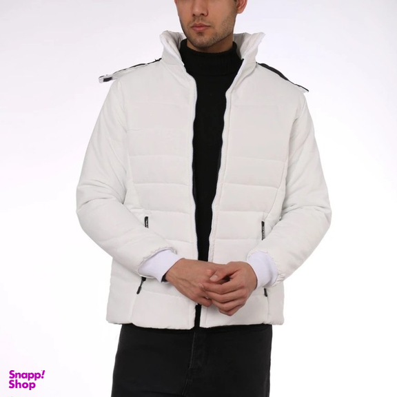 کاپشن مردانه مدل GD-s-17288097 رنگ سفید