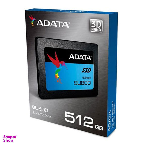 حافظه SSD ای دیتا مدل SU800 ظرفیت 512 گیگابایت
