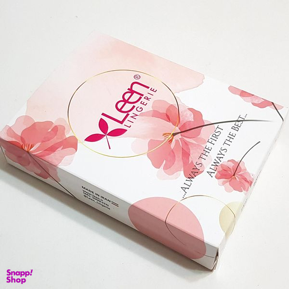 سوتین زنانه لین مدل فنردار گیپور گلدار کد 4680-608 رنگ طوسی