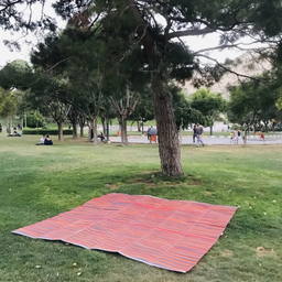 زیر انداز سفری راحل مدل حصیری یک تکه کد 4