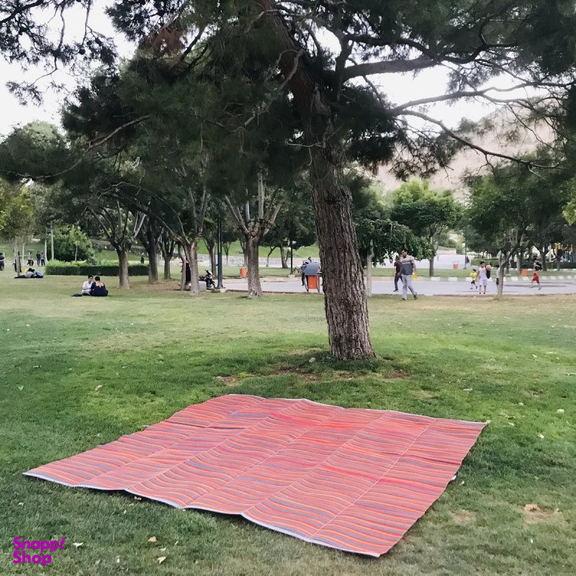 زیر انداز سفری راحل مدل حصیری یک تکه کد 4