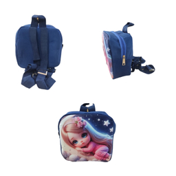 کوله پشتی هنرکده روژان طرح چاپی زیپ دار کد R011