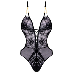 لباس خواب زنانه ماییلدا مدل بادی کد  3780-417 رنگ مشکی