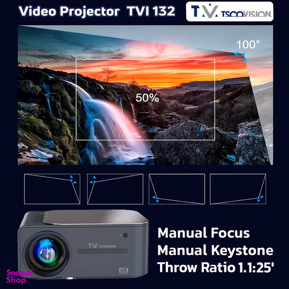 ویدیو پروژکتور تسکو مدل TVI 132