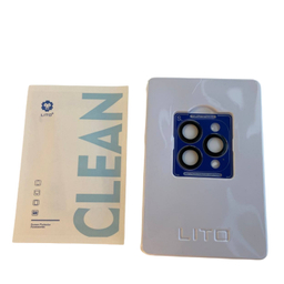 محافظ لنز دوربین گوشی لیتو مدل شابلون دار مناسب اپل iPhone 15 Pro/15 Pro Max