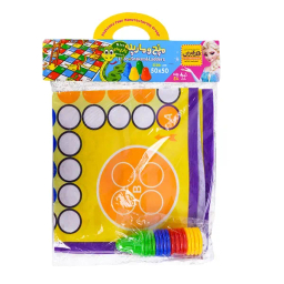 بازی فکری فکرآوران مدل منچ و مارپله پارچه‌ ای کد 1170020214