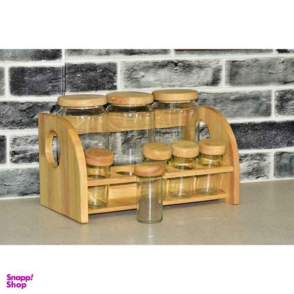 ست جای ادویه یونیک کد 6129 مجموعه 9 عددی