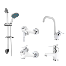 ست شیرآلات حکمت نشان مدل چکاوک کد SK2 مجموعه 5 عددی