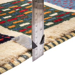 گبه دستباف سی پرشیا کد 122110 سایز 230x176 سانتی‌ متر