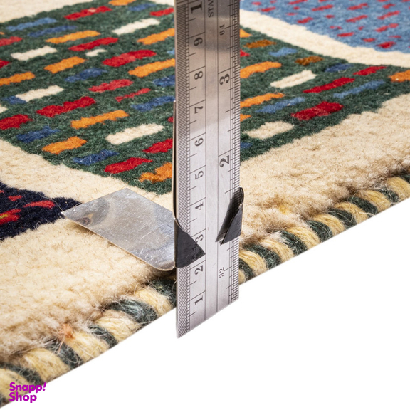 گبه دستباف سی پرشیا کد 122110 سایز 230x176 سانتی متر