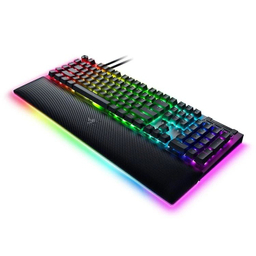 کیبورد باسیم مخصوص بازی ریزر مدل Blackwidow V4 PRO Green SW
