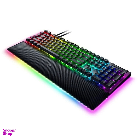 کیبورد باسیم مخصوص بازی ریزر مدل Blackwidow V4 PRO Green SW