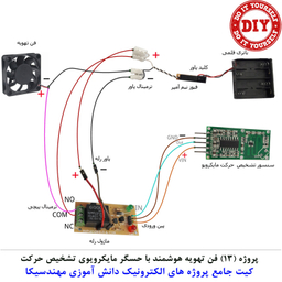 کیت آموزش الکترونیک مهندسیکا مدل 55 پروژه جامع دانش آموزی DIY+55