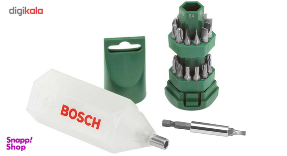 مجموعه 25 عددی سر پیچ گوشتی بوش مدل 2607019503