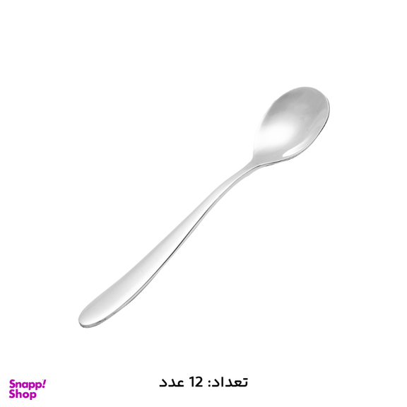 قاشق مربا خوری ام جی اس مدل DF008 کد 100000002868 بسته 12 عددی