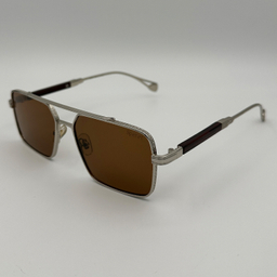 عینک آفتابی مردانه مدل 8829 رنگ نقره ای