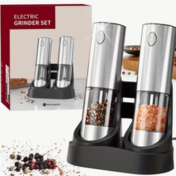 فلفل ساب و نمک ساب شارژی مدل HN139256 ست 2 عددی