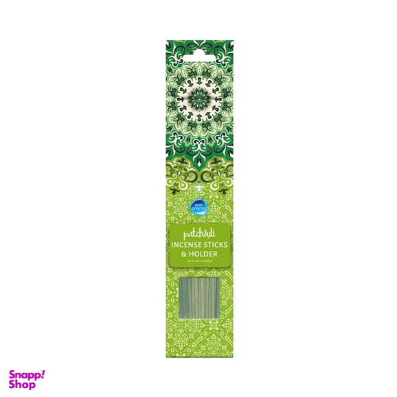 عود خوشبو کننده هوا پن آروما رایحه Patchouli بسته 40 عددی به همراه جاعودی