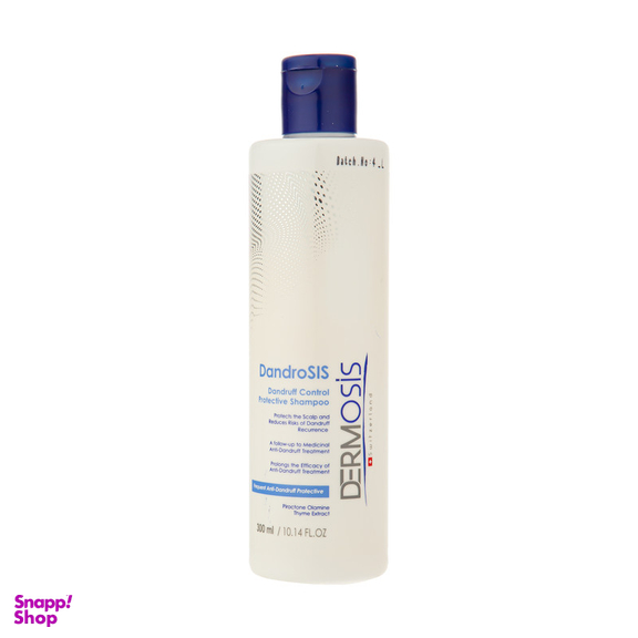 شامپو مو درموسیس مدل dandruff موهای شوره دار خشک حجم 300 میلی لیتر