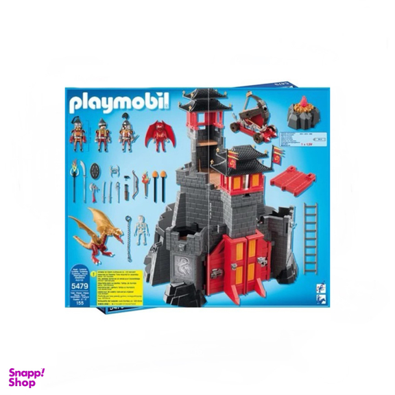 ساختنی پلی موبیل مدل قعله اژدها کد 5479