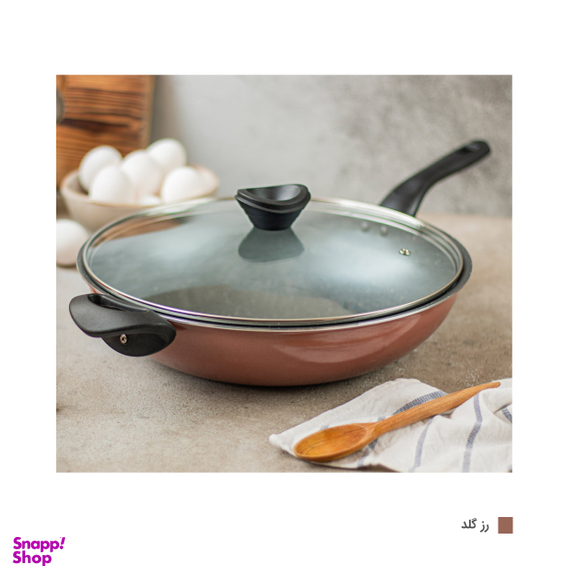 تابه تکنو مدل Wok سایز 32