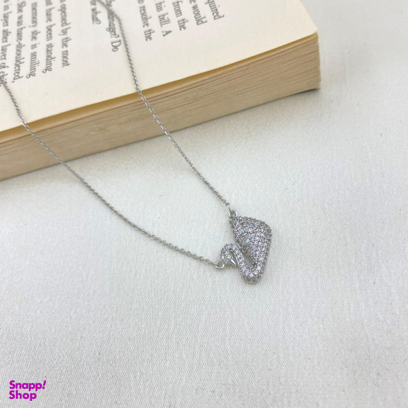 گردنبند زنانه سواروسکی مدل قو کد N4504
