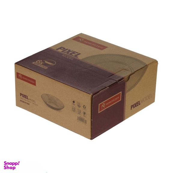 بشقاب خورش‌ خوری نوری تازه مدل پیکسل Pixel بسته 6 عددی