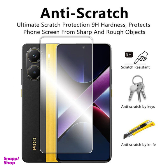 محافظ صفحه نمایش سامورایی مدل ovglass مناسب گوشی موبایل شیائومی Poco X7 Pro