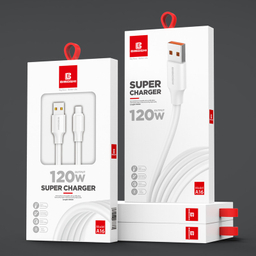 کابل تبدیل USB به لایتنینگ بیبوشی مدل A16 طول 1 متر