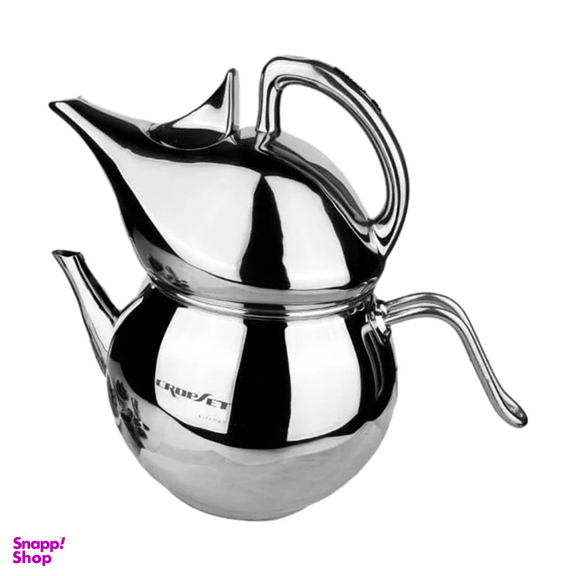 ست کتری و قوری کروپ ست مدل دنیز استیل کد 303