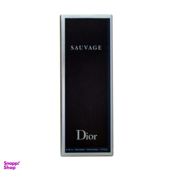 عطر جیبی مردانه پرستیژ مدل Sauvage Dior حجم 35 میلی لیتر