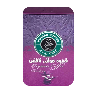 قهوه مولتی کافئین پندار وزن 200 گرم