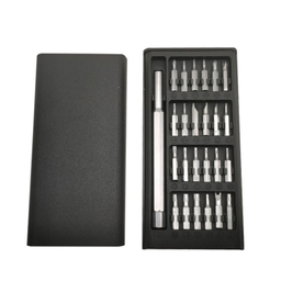 ست پیچ گوشتی دسته فلزی طرح شیائومی کد 7020 مجموعه 24 عددی