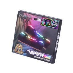 رم دسکتاپ دو کاناله 4133 مگاهرتز CL19 پتریوت مدل Viper RGB ظرفیت 8 گیگابایت بسته 2 عددی