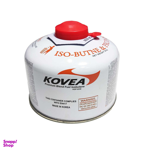 کپسول گاز 230 گرمی کووآ مدل kg 0230