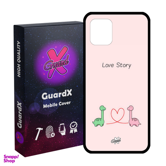 کاور گارد ایکس طرح Love مدل Glass10654 مناسب برای گوشی موبایل سامسونگ Galaxy A34 / A34 5G