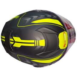 کلاه کاسکت ردلاین مدل فک متحرک عینک دار کد RE937_9