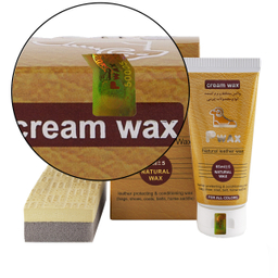 واکس کفش چرم پی واکس کد px به همراه اسفنج