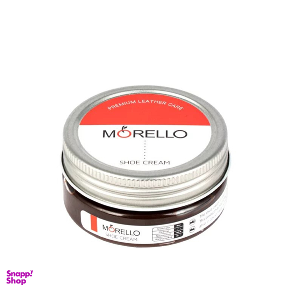 واکس کفش مورلو مدل Shoe Cream Brwn
