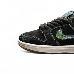 کتانی مردانه طرح نایکی مدل دراگون کد D67 رنگ مشکی