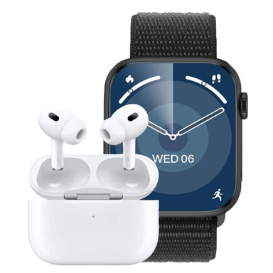ست ساعت هوشمند و ایرفون بلوتوثی گرین لاین مدل SyncFit DUO Active SE Earbuds Pro 2