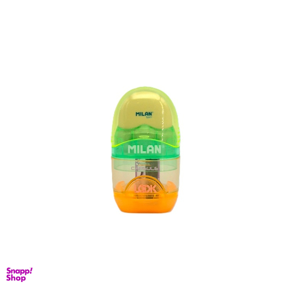 تراش و پاک کن میلان مدل Capsule