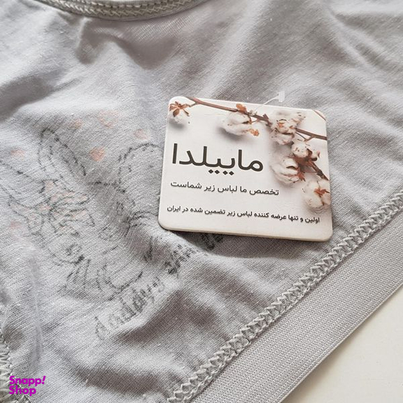 نیم تنه دخترانه ماییلدا مدل بدون پد کد 4686-2 بسته 3 عددی