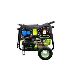 موتور برق 9 کیلو وات پوتر مدل PT18000VES استارتی به همراه چرخ و دسته