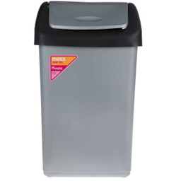 سطل زباله بادبزنی هوم کت کد 2787 سایز 32 سانتی متر