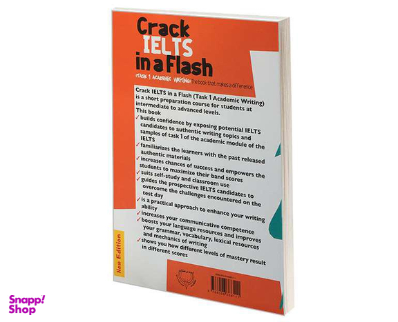 کتاب Crack Ielts In A Flash (Task 1 Academic Writing) اثر جمعی از نویسندگان انتشارات ایده درخشان