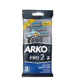 خود تراش آرکو دو لبه صابون دار 3 عددي مردانه