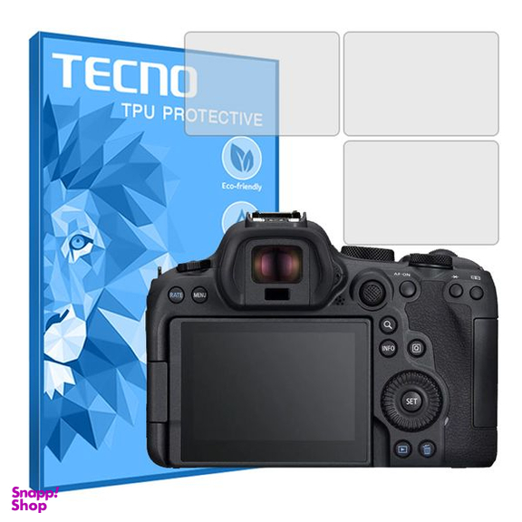 محافظ صفحه نمایش شفاف دوربین تکنو مدل HyGEL مناسب برای دوربین عکاسی کانن  EOS R6 بسته 3 عددی