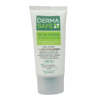 ژل مرطوب کننده درماسیف مدل Acne Derm حجم 40 میلی‌ لیتر