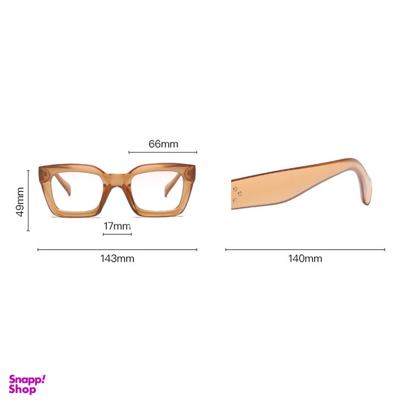 فریم عینک طبی زنانه مدل Tawny Pecan 17050